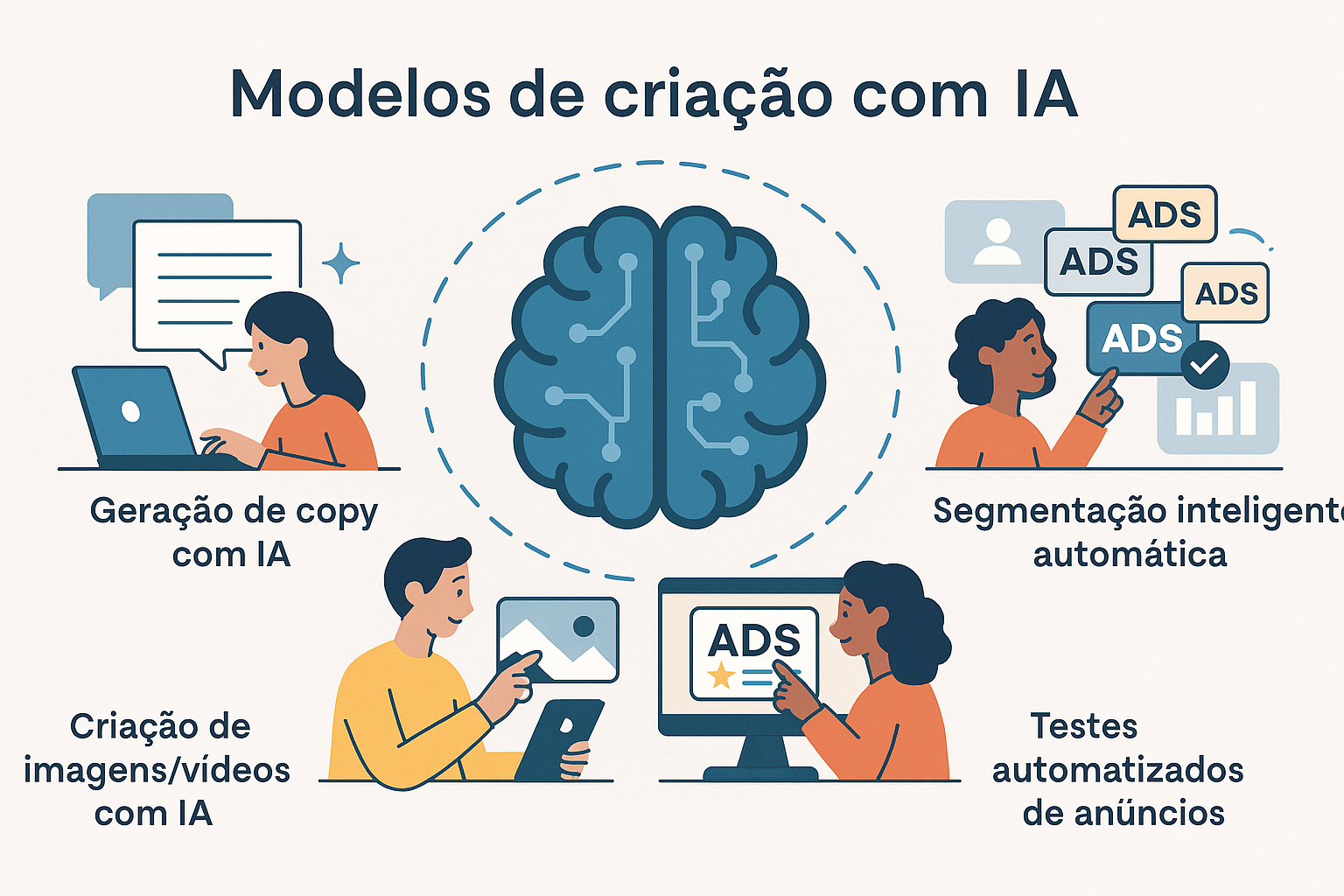 como criar Anúncios Irresistíveis com ia