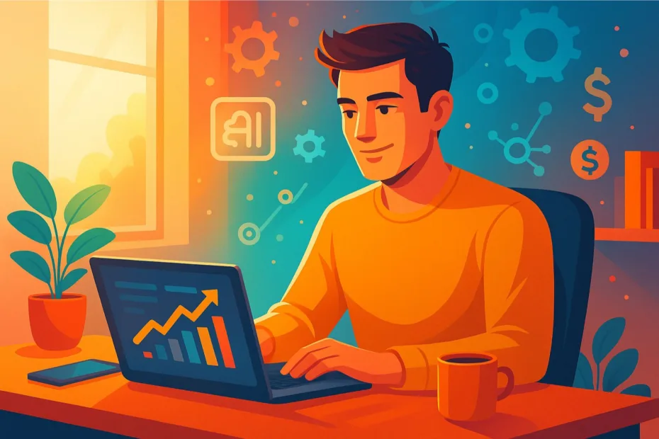 Como Criar Renda Passiva com Inteligência Artificial Usando Produtos Digitais Automatizados